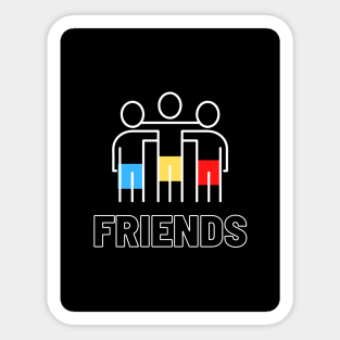 Friends Sticker